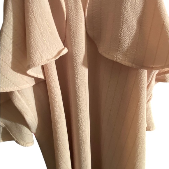 Candie's Cream Ruffle Tank Top - Picture 3 of 7